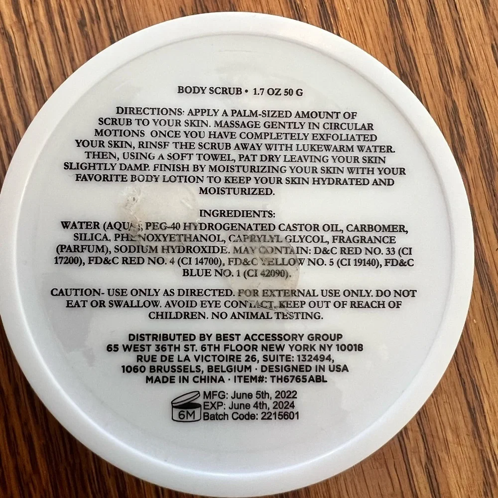 Tuscan Hills French Lavender Body Scrub